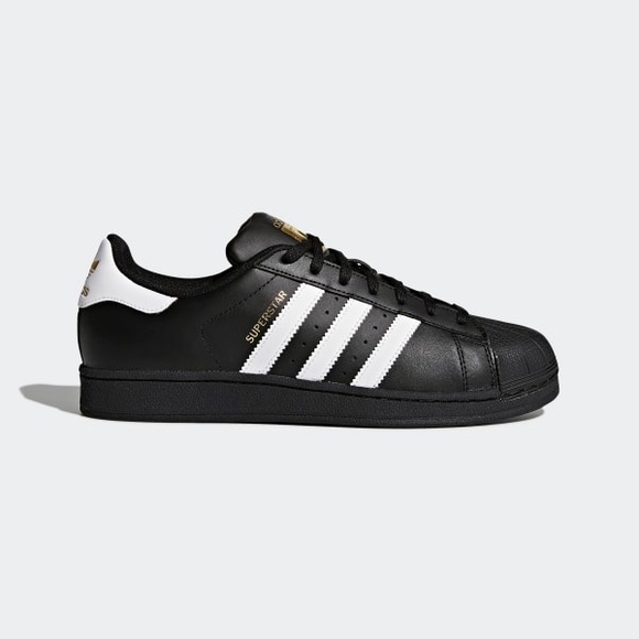black and gold adidas superstar